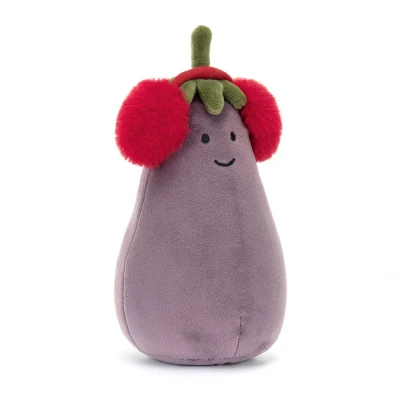 Afbeelding van Jellycat Knuffel Toastie Vivacious Red Aubergine