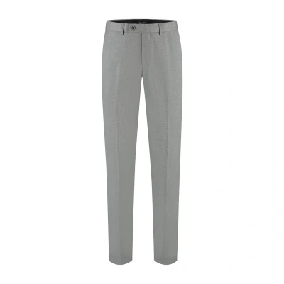 Afbeelding van GENTS Pantalon linnenlook grijs 27