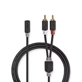 Afbeelding van Nedis Stereo Audiokabel