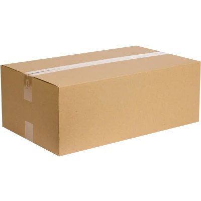 Afbeelding van 25x Vouwdoos 550 x 330 200 mm B golf (± 3,0 mm) Karton Universele verzenddozen