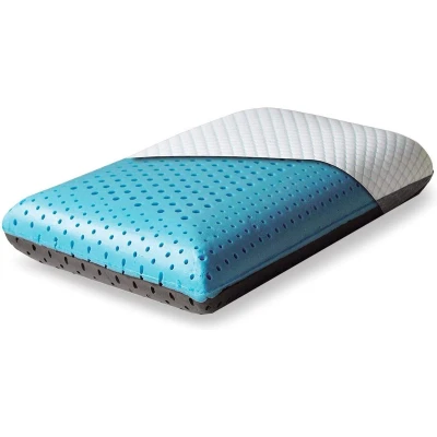 Afbeelding van Konbanwa Pillow, Memory Foam Hoofdkussen Orthopedisch &amp; Ergonomisch Traagschuim kussen Verkoelend Geschikt voor rug , zij en buikslapers