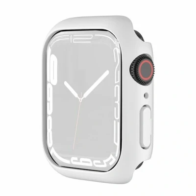 Afbeelding van Apple Watch 45mm Hard case (open front) Wit Geschikt voor