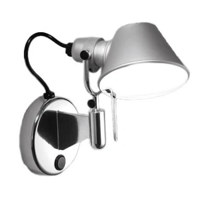 Afbeelding van Artemide Tolomeo Micro Faretto wandlamp LED dimbaar 2700K
