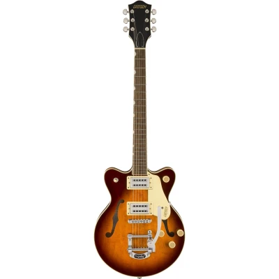 Afbeelding van Gretsch G2655T Streamliner Center Block Jr. Double Cut Bigsby Forge Glow semi akoestische gitaar