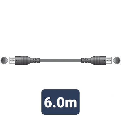 Afbeelding van Chord Electronics 190.229UK audio kabel 6 m DIN (5 pin) Zwart