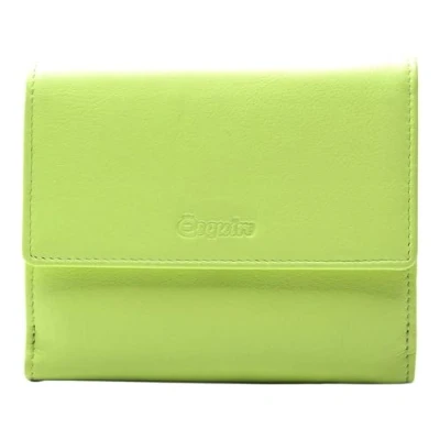 Afbeelding van Esquire Viktoria Wallet With Flap Lime