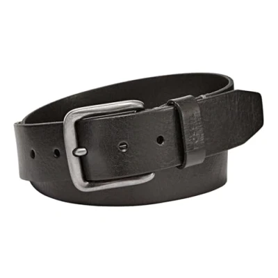 Afbeelding van FOSSIL Leren Riem Brody Belt 4.0 W95 Black Zwart