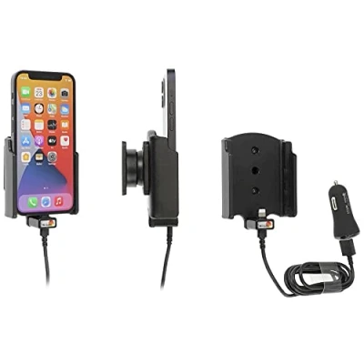 Afbeelding van Brodit houder geschikt voor Apple iPhone 12Mini Actieve met 12V USB sig plug