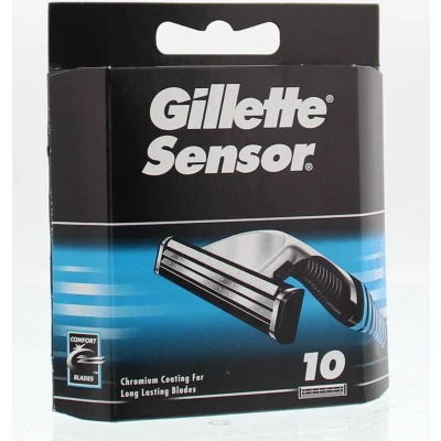 Afbeelding van Gillette Sensor Razor Blades 10 Stuks