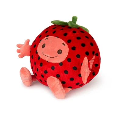 Afbeelding van Noxxiez Handwarmer Knuffel Kussen Aardbei 8718274253894