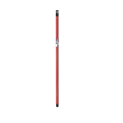 Afbeelding van Vileda universele steel 130 cm metalen schroef, rood