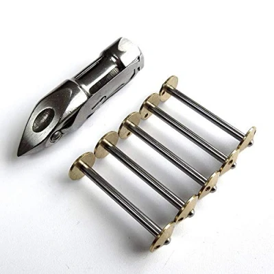 Afbeelding van 5 Stks Klossen &amp; 1 Vs Shuttle Bobbin Case voor Singer 27,28,127,128 Loopvlak Naaien