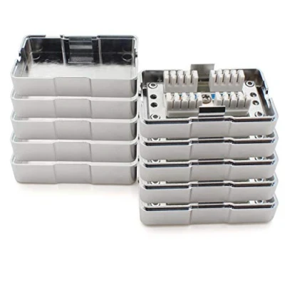Afbeelding van aansluitdoos 361844 LSA+ netwerk uitbreiding montage CAT.6 5 stuks zilver