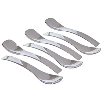 Afbeelding van Guzzini Gocce, set van 6 lepels Infusion, roestvrij staal, 2,3 x 10,5 cm