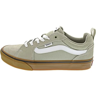 Afbeelding van Vans Heren Filmore Sneaker, Suede/Canvas Khaki/Gum, 8 UK, Suède Canvas Khaki Gum, 42 EU