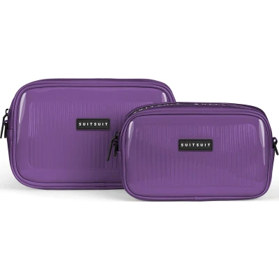 Afbeelding van SUITSUIT Expression Make up tas voor dames Toilettas etui Beautycase Dewberry