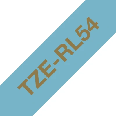 Afbeelding van Brother TZE RL54 printerlint Goud