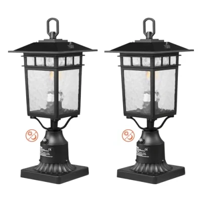 Afbeelding van VEVOR 2x buitenlamp tuinlamp padverlichting E27 40cm