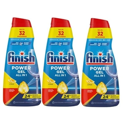 Afbeelding van Finish Power Gel Citrus, 3 x 650 ml