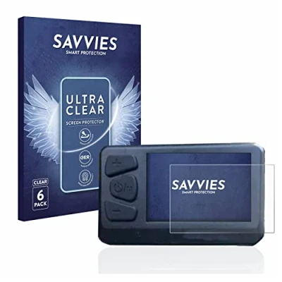 Afbeelding van Savvies (6 Stuks) Schermbeschermer voor Zündapp Z810 LCD Display Screen Protector Ultra Transparant