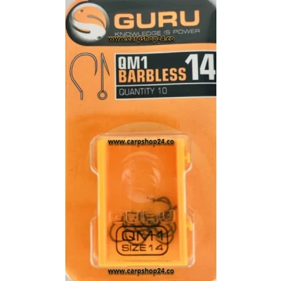 Afbeelding van Guru QM1 Barbless (10pcs) Maat : 14