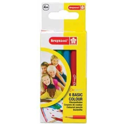 Afbeelding van Bruynzeel halve kleurpotloden Basic Colour