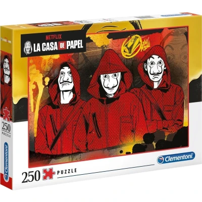 Afbeelding van Clementoni Legpuzzel La Casa De Papel 48 X 33 Cm 250 Stukjes