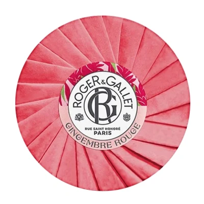 Afbeelding van Roger &amp; Gallet Gingembre Rouge Box Soap Zeep 100gr