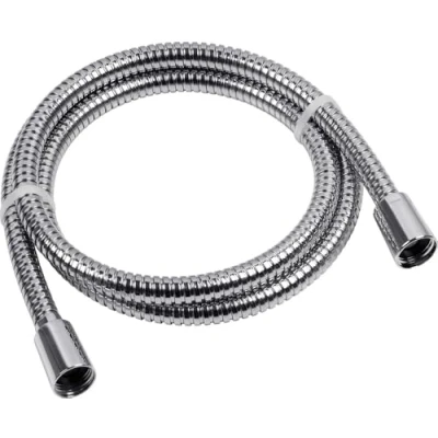 Afbeelding van Cornat Doucheslang 150 cm lengte metaal verchroomd extreem belastbaar anti verdraaien 1/2 inch aansluiting/doucheslang Made in Germany/reserveslang voor douche en badkuip / TECB3362
