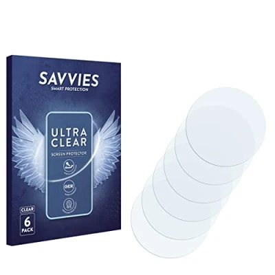 Afbeelding van Savvies (6 Stuks) Schermbeschermer voor Casio Collection MQ 24 Screen Protector Ultra Transparant