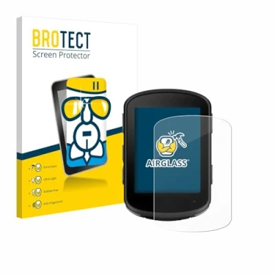 Afbeelding van BROTECT Screenprotector voor Garmin Edge 540 Solar Folie Beschermfolie Beschermglas transparant