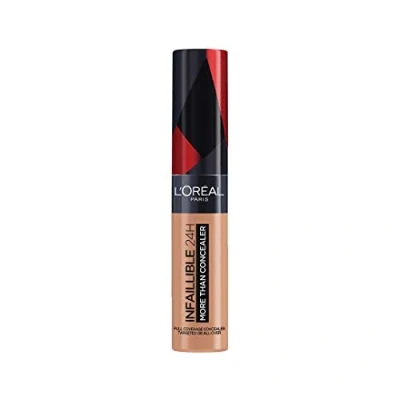 Afbeelding van L&#039;Oréal Paris Concealer voor het afdekken en opfrissen, een dekkende afwerking tot 16 uur grip, Infaillible More Than Concealer, kleur: 330 Pecan, 11 ml