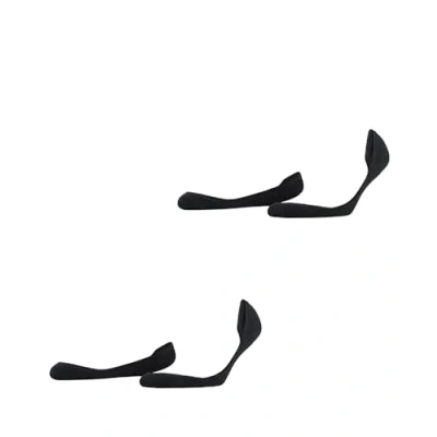 Afbeelding van Esprit Solid LOW 2PACK Hidden IN SHOE Enkelsokken black, Dames, Maat: 35 38, Black