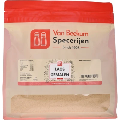 Afbeelding van Van Beekum Specerijen Laos Gemalen 700 gram (hersluitbare stazak)