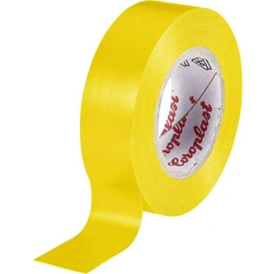 Afbeelding van Coroplast 302 10 YE Isolatietape Geel (l x b) m 15 mm 1 stuk(s)
