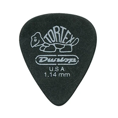 Afbeelding van Dunlop 488R1.14 Tortex® Pitch Zwart, 1.14mm, 72/Tas