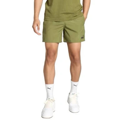 Afbeelding van Puma ESS+ Tape 9 heren short groen Maat: XL
