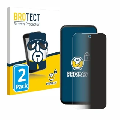 Afbeelding van BROTECT privacy screenprotector voor Fairphone 5 Folie Beschermfolie Blauwlichtfilter (2 Stuks)