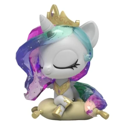 Afbeelding van Mighty Jaxx My Little Pony Kwistal Fwenz: Princess Memories editie Celestia 6 inch verzamelfiguurtje