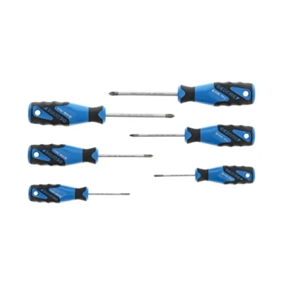 Afbeelding van GEDORE Gedo schroevendraaierset PH+PZ 0 1 2 2003589 2160 PHZ 06 6 stuks