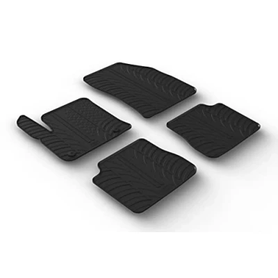 Afbeelding van Gledring Rubbermatten passend voor Peugeot e 2008 II 2020 (T profiel 4 delig + montageclips)