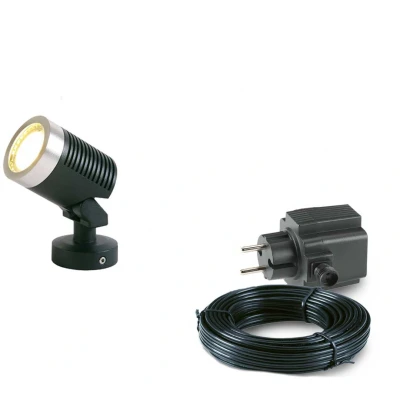 Afbeelding van 1x LED grond spot 12V 5 watt complete set