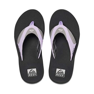 Afbeelding van Reef Fanning Teenslippers voor dames, Grijs Purple Gpp, 40 EU