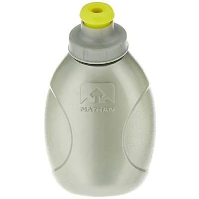 Afbeelding van Nathan Push pull Cap Drinkflessen 300 Ml Zilver 2 Stuks