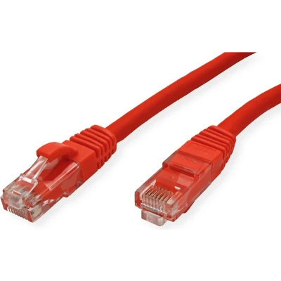 Afbeelding van VALUE UTP Cat.6 (Class E) patchkabel, LS0H, rood, 5 m