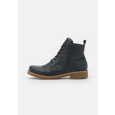 Afbeelding van Rieker Veterboots, Dames, Maat: 37, Ozean Hoogwaardig imitatieleer