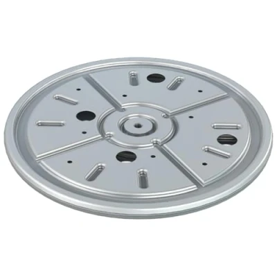 Afbeelding van cyclingcolors Draaikrans, zware belasting, 282 mm, draaibeslag, 360 kogelgelagerd, draaiplateau, staal, drukkogellagers, 300 kg, zwenkuittrekbaar met draaiplaat, meubels, kasten