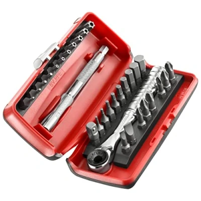Afbeelding van FACOM R.PEJ31 1/4&quot; ratelbitset, 31 tlang, 1 stuk