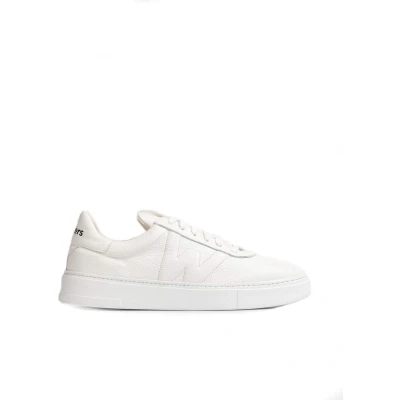 Afbeelding van Wonders Oliver heren sneaker wit maat 41 (EU) 7 (UK)