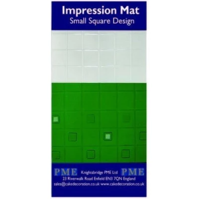 Afbeelding van PME Impression Mat Square Design Small